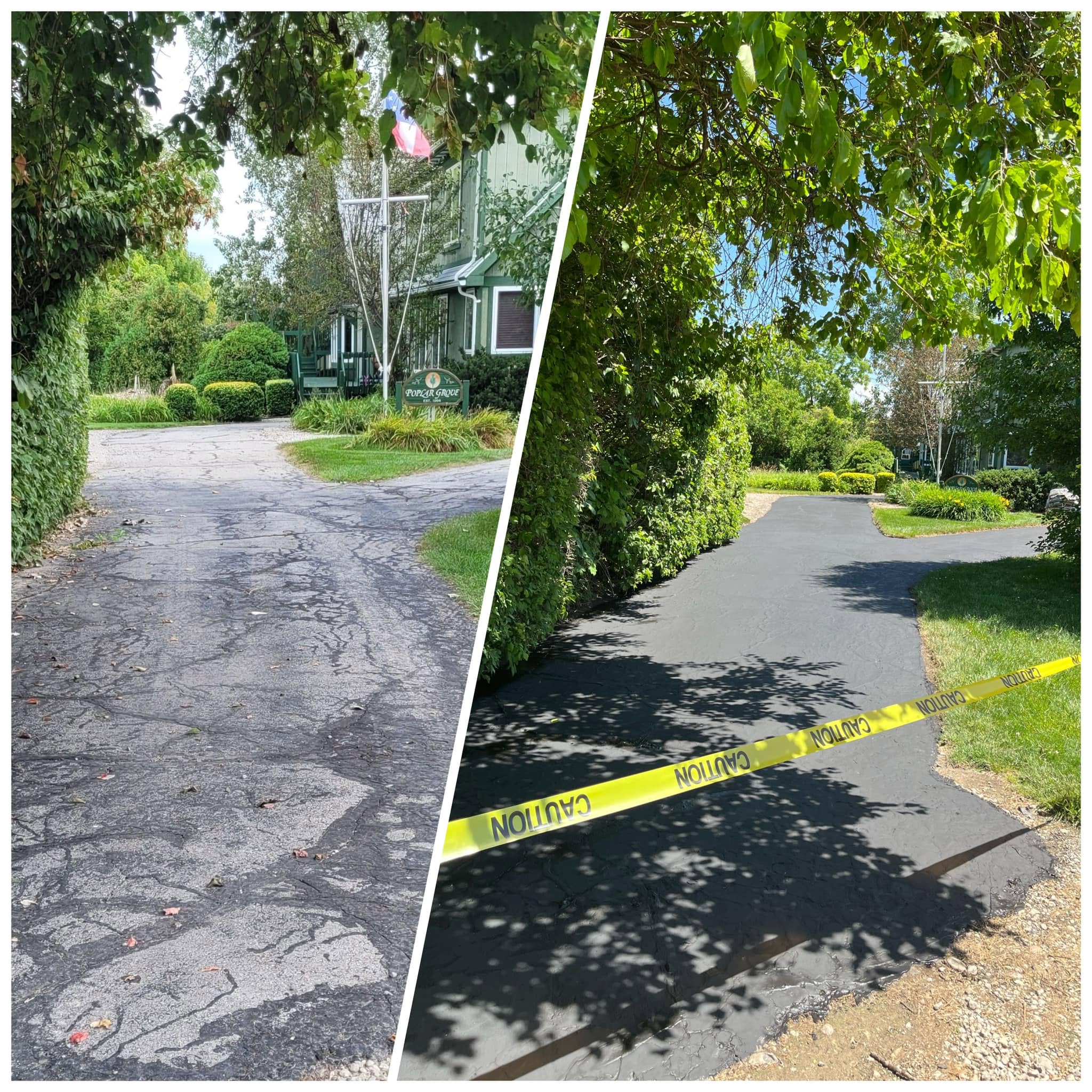 Sealcoating project photo
