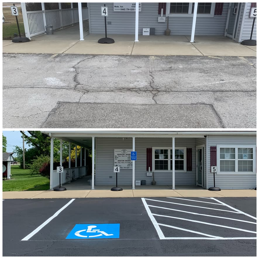 Sealcoating project photo