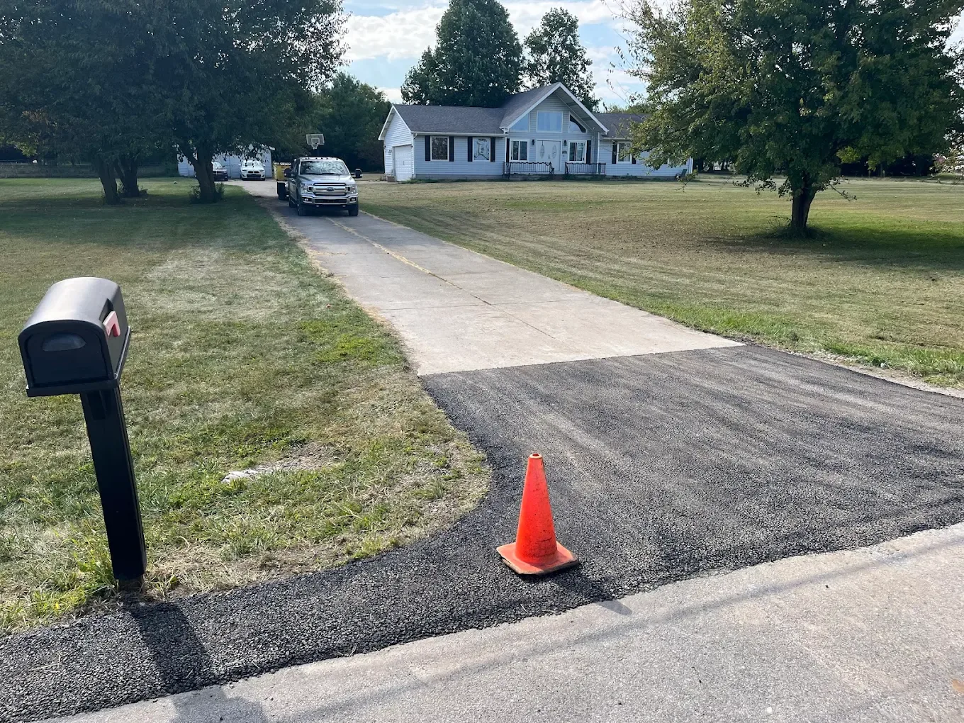 Asphalt repair work